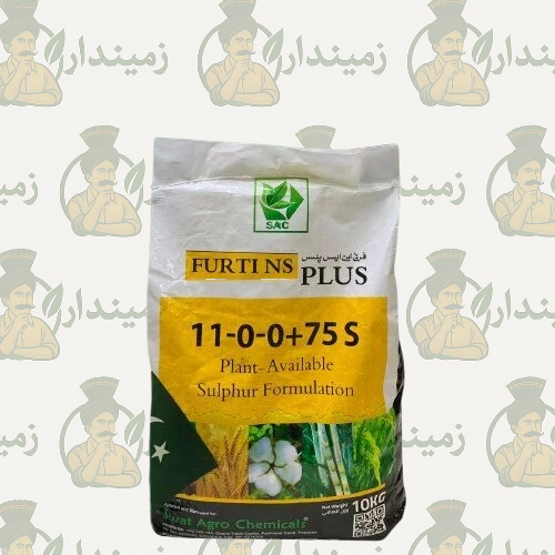 Furti NS Plus – 10KG | 11-0-0 + 75S Advanced Sulphur Fertilizer