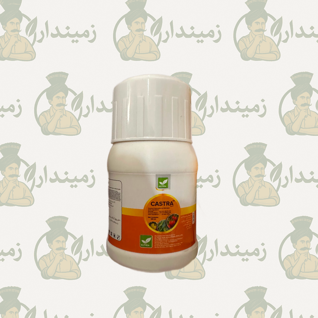 Castra 50% SC Fungicide | Azoxystrobin 20% + Difenoconazole 12.5% + Propiconazole 17.5% | Altiga